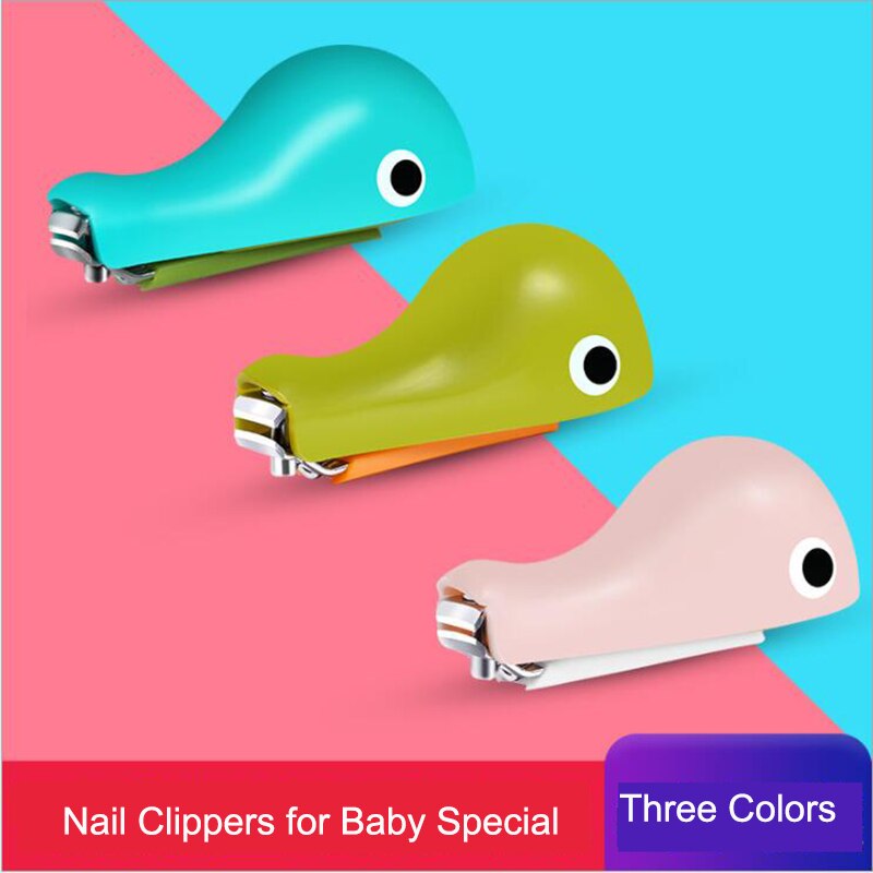 Coupe-ongles de sécurité bébé soins des ongles infantile tondeuse ciseaux Mini manucure coupe dauphin modèle bébé ciseaux coupe fournitures