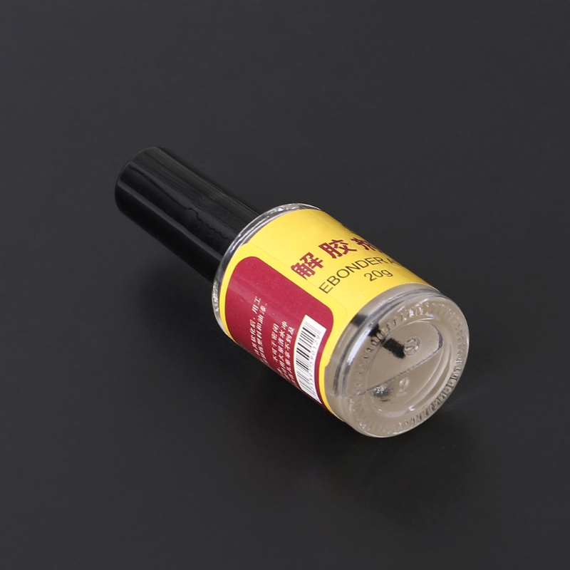Bouteille de dissolvant de colle adhésive, 20g, pour résine époxy UV