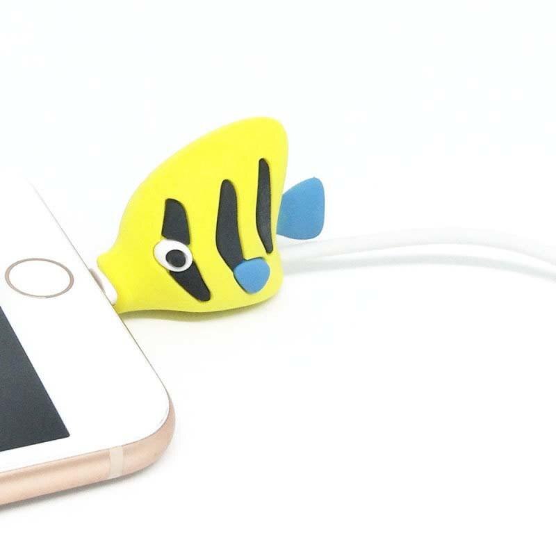 Animal Cable Protector For Phone Protege Cable Buddies Cartoon Cable Bite Phone Holder Accessory Cable Organizer