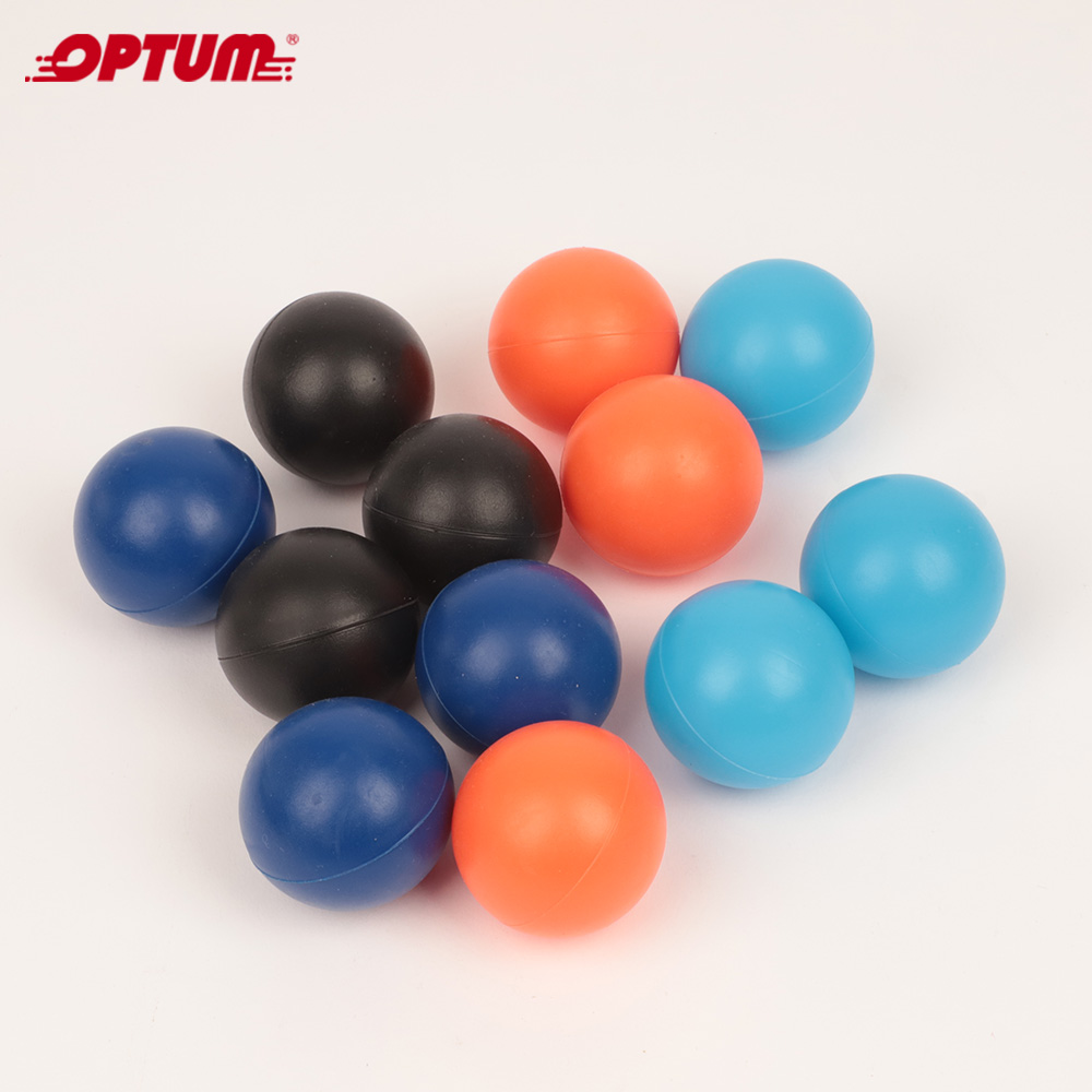 Thermo-Plastic-Rubber 40mm Strand Ballen voor Beachball Smashball Kadima Matkot Bal (Set van 12 ballen)