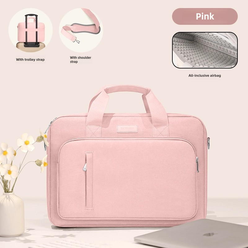 Laptoptasche 13,3 14 15,6 17,3 Zoll wasserdichte Notebooktasche für MacBook Luft Profi 13 15 Computer Schulterhandtasche Aktentasche Tasche: 15-Zoll / königlich Blau