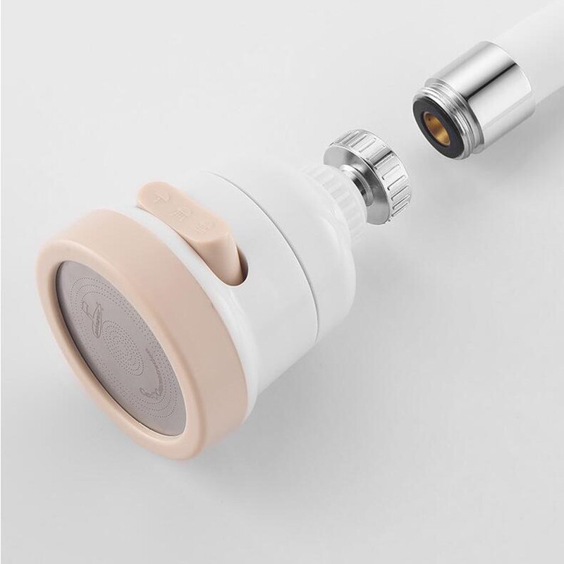 Faucet water save Aerator mixer kitchen faucet high pressure three way mouth spout faucet accessories ABS