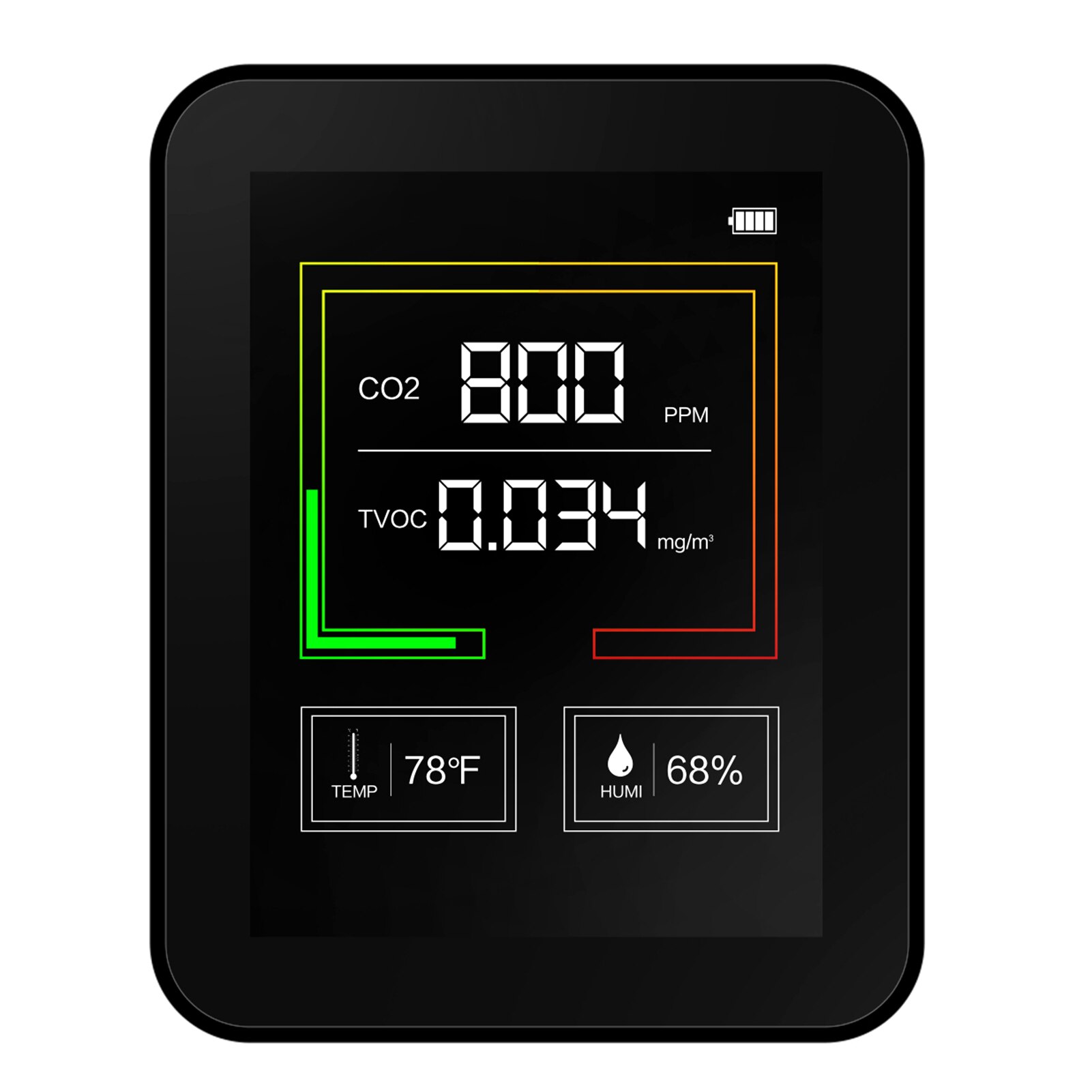 CO2 Meter Air Monitor Carbon Cioxide NDIR Sensor T... – Grandado
