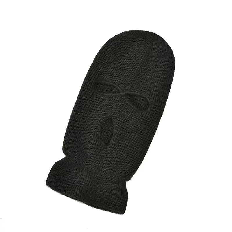 Ski Mask Knitted Face Cover Winter Balaclava Full Face Mask for Winter Outdoor Sports CS Winter Three 3 Hole Balaclava Knit Hat: Army Green