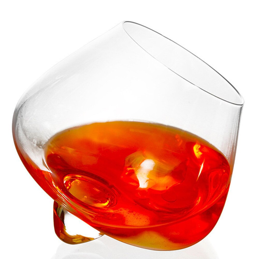 Vaso de whisky , copa de vino sin plomo, Copa con ala inferior gruesa para beber agua y cerveza, para casa, Bar, , de boda