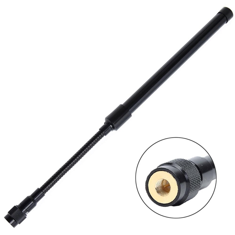 VHF/UHF double bande SMA-antenne mâle pour Yaesu VX-3R VX-7R ZT-2R PX-2R TYT TH-UV8000D Radio bidirectionnelle talkie-walkie
