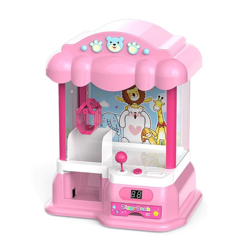 Claw Arcade Game Candy Dispenser Clip Doll Machine for Kids Birthday & Christmas for Children