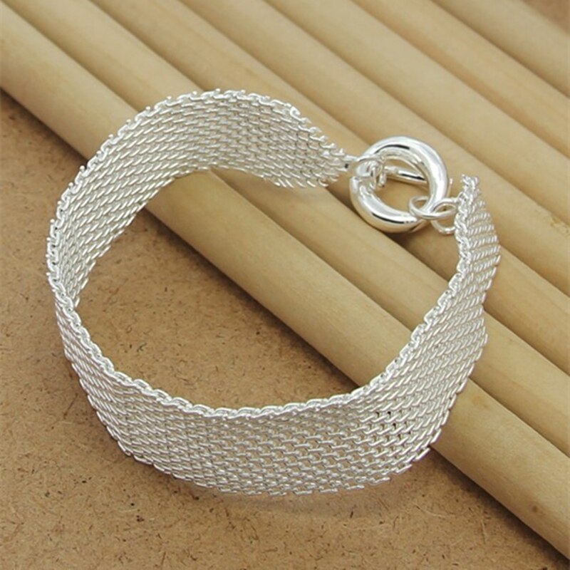 Novo 2019 na moda 925 prata esterlina coração amor pulseira de pulso para as mulheres prata charme pulseira moda jóias