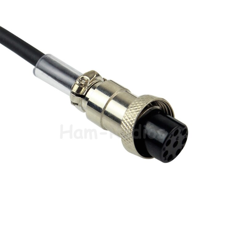 Walkie Talkie 8Stift Hand Mic Mikrofon für ICOM HM36 HM-36 IC-718 IC-775 IC-7200 IC-7600 zwei weg Radio Lautsprecher Mic