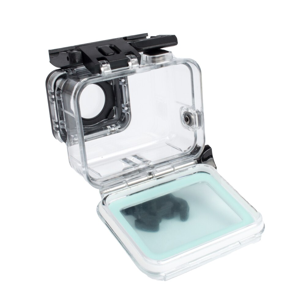Custodia impermeabile Caso Posteriore Della Copertura Posteriore del Portello Touchable Touch Backdoor LCD Dello Schermo Per Go pro Hero 5 6 7 Nero accessori