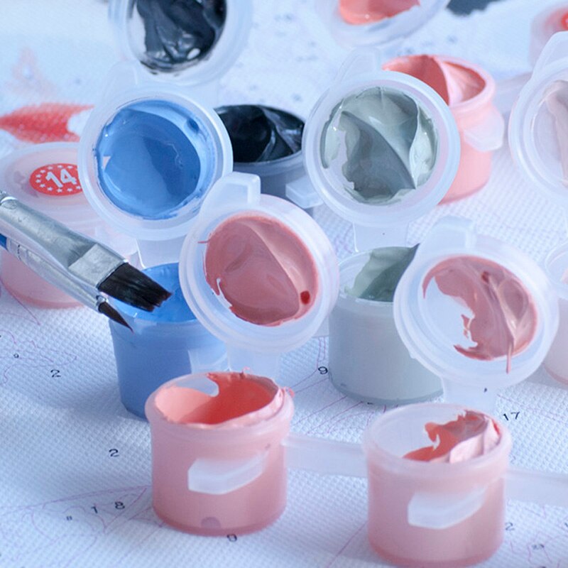 Pintura Diy de tortuga por números para colorear por números, arte de pared moderno, imagen por números para decoración del hogar, juguetes hechos a mano para niños