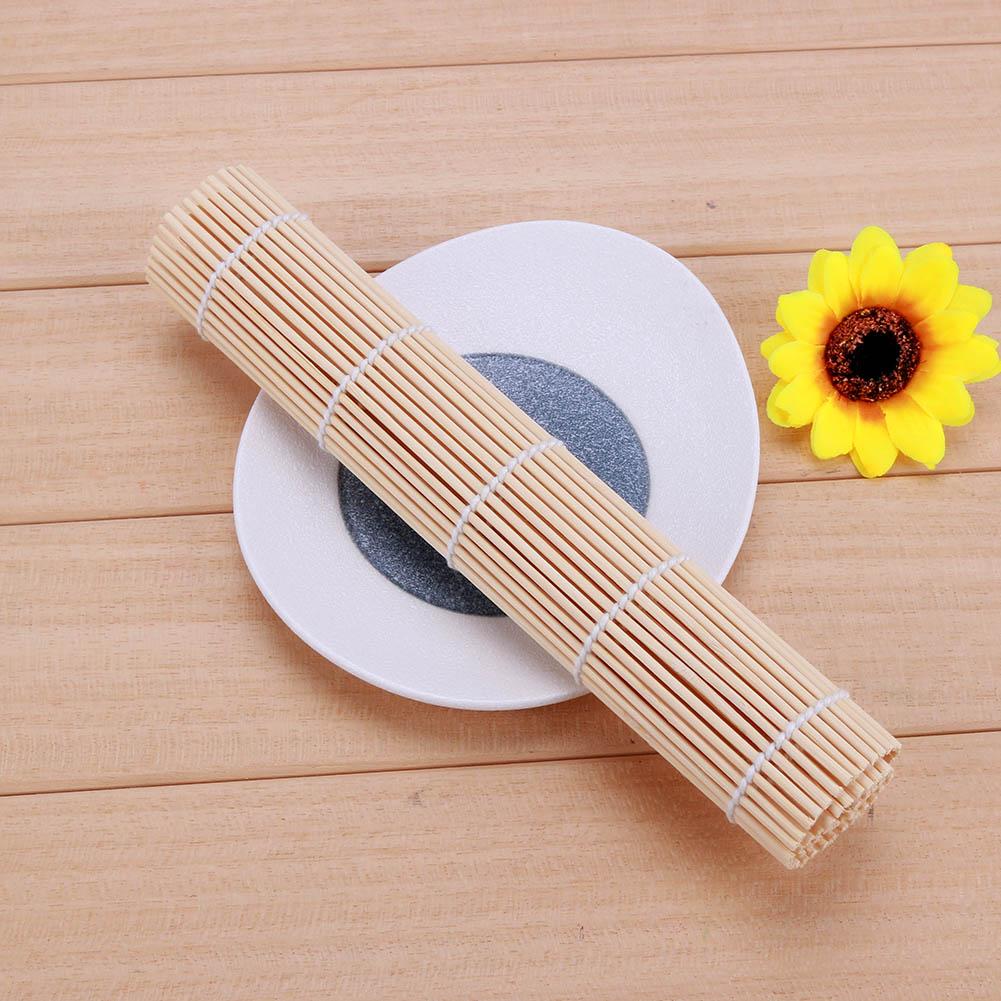 1 pcs Sushi Rolling Roller Bamboo DIY Sushi Mat Onigiri Rice Roller Hand Maker Sushi Tools Kitchen Japanese Food Accessories