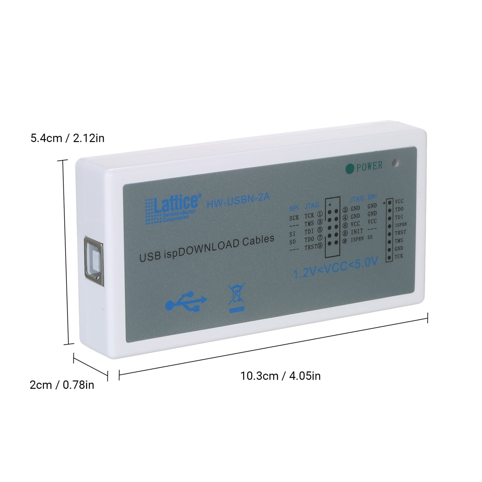 Kkmoon Usb Ispdownload Kabel Usb Isp Programmer Jtag Spi Flash Usb Programmeerkabel Development Kit Voor Programmering Rooster