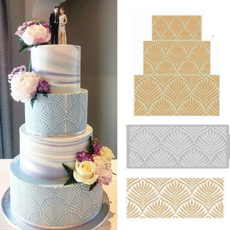 Cakes Baking Templates Cake Stencil for DIY Craft Baking Cakes Baking Template Cookie Stencil Cake Embossing Stencil