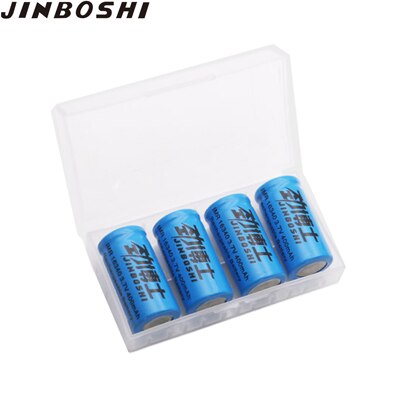 16pcs Rechargeable 3.7V Li-ion 16340 Batteries CR123A Battery For LED Flashlight + Charger For 16340 CR123A 14500 18650 Battery: 4X Battery