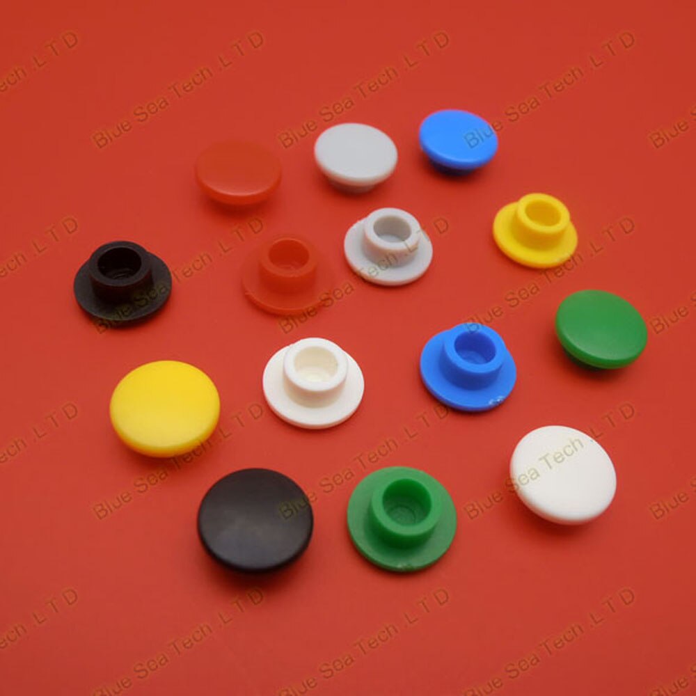 Tactile Drukknop Cap,Micro Knop Cap,Momentary Tact Cap Fit 6*6 Schakelaar, pakket Is Niet De Schakelaar