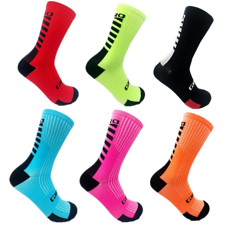 Cycling socks Men Women Coolmax Cycling Socks Breathable Basketball Running Football Socks