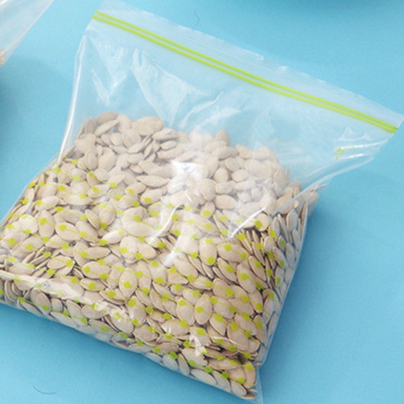 50/100 Uds. Paquetes reutilizables de bolsas frescas para congelar bolsa sellada al vacío versátil bolsa de comida fresca con cremallera accesorios de cocina