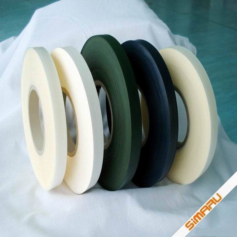 10M * 20 oder 22mm * 0,15mm 3 Schicht Lycar Elastische PU Band Wasserdichte TPU Band Naht abdichtung Wärme Schweißen Heißer Schmelzen draussen Kleidung: 20mm Weiß 10M 0.3
