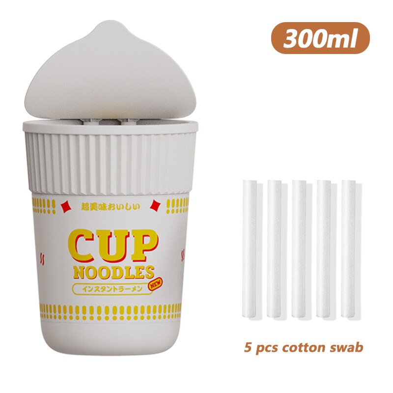Cup Noodle Humidifier 300ML Ultrasonic USB Aroma Air Diffuser 2000 mAh battery Aromatherapy Humidificador Home Difusor: 04