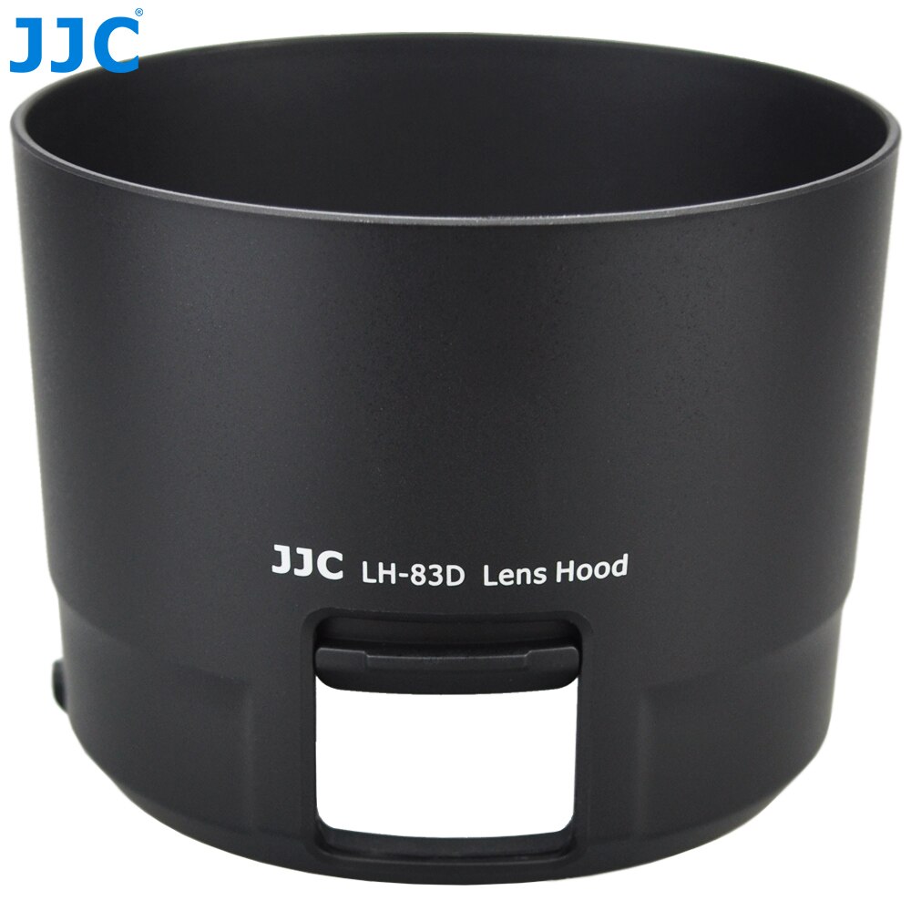 Jjc lh -83d modlysblænde til canon  ef 100-400mm f /4.5-5.6l is ii usm -objektiv med et filteradgangsvindue erstatter canon et -83d