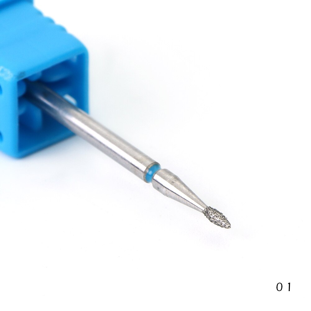 Mèches pour ponceuse à ongles diamantées, 29 Types de mèches électriques pour ponceuse à ongles, mèche rotative, propre cuticule, accessoire de manucure, SAA01-29