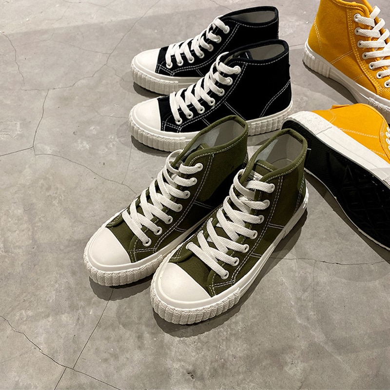 Damessneakers lente hoge schoenen platte damesschoenen comfortabele casual sneakers dames witte schoenen