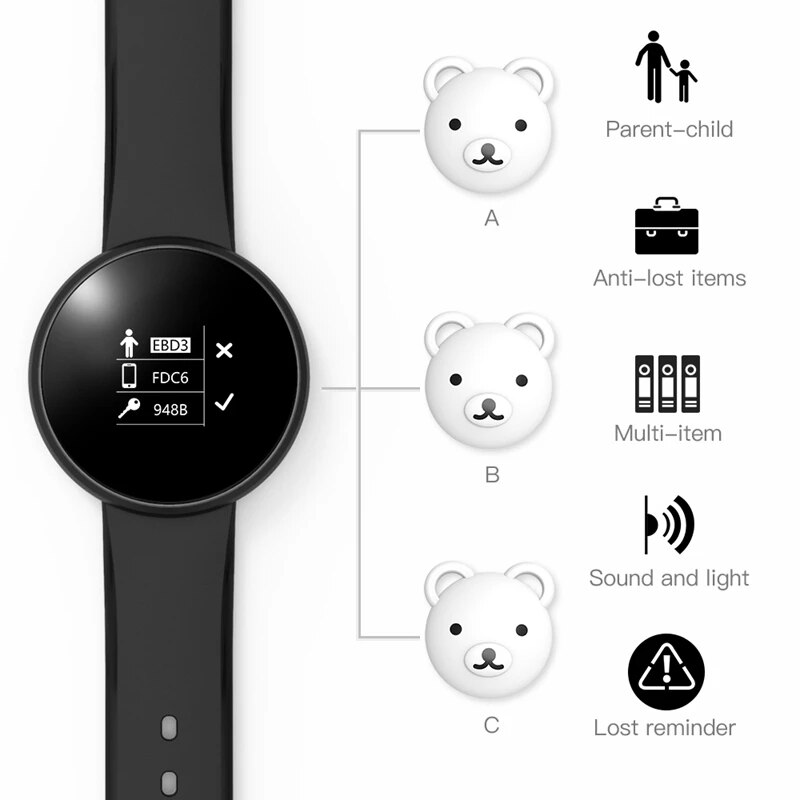 SKMEI B16 Smartwatch - Women's, Call Reminder, Sleep Tracker, Fitness Tracker, Round Display