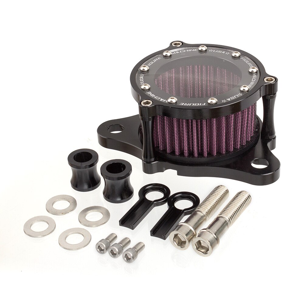 Dreamseek Motorrad Luftfilter mit Zubehör für Harley Davidson Sportster
