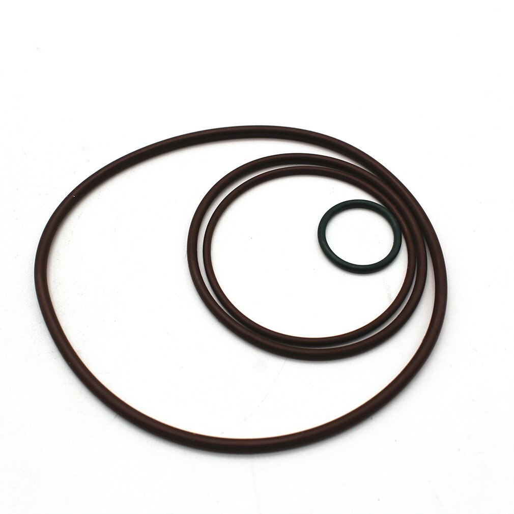 Vacuum Pump Reseal Kit Fluorocarbon Rubber Durable Gasket Seal O-Ring Set Vacuum Pump Rebuild Kit 1 Set