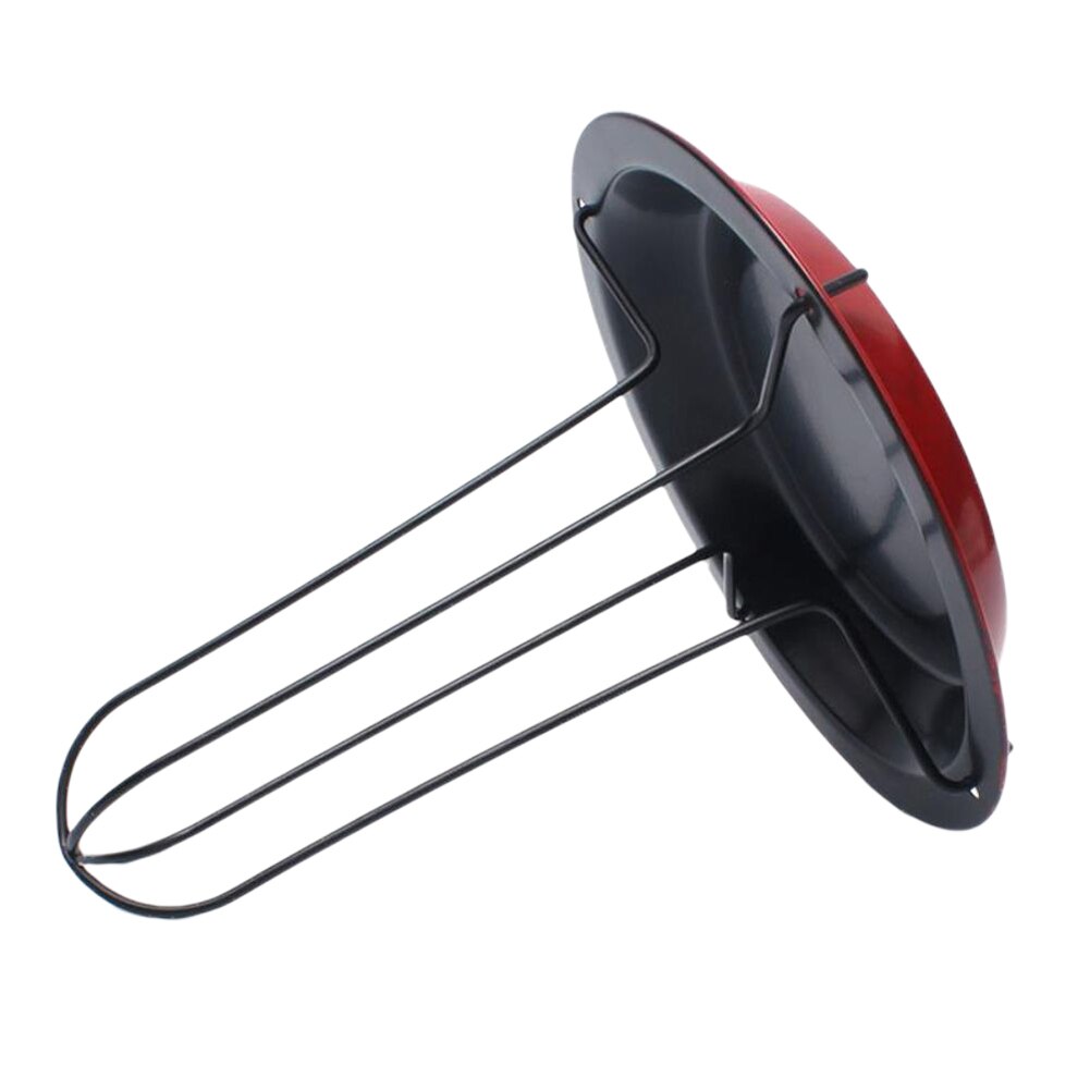 1PC Küche Outdoor BBQ Werkzeuge Huhn Ente Halter Rack Grill Stehen Rösten für BBQ Rib Nicht Stick Carbon Stahl grillen Werkzeuge