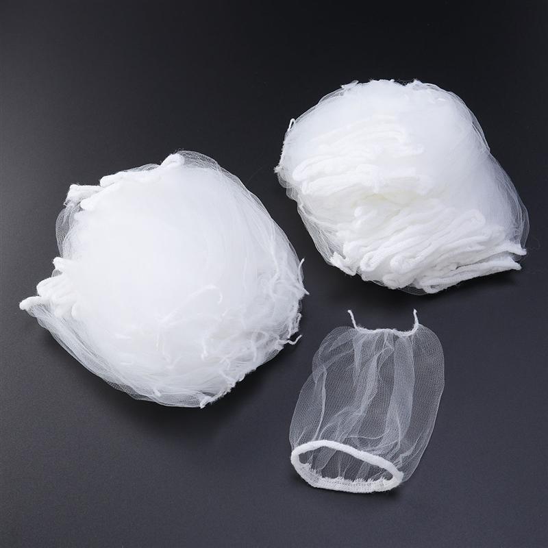 100pcs Disposable Garbage Bag Sink Drain Hole Mesh Trash Filter Bag Rubbish Waste Bin Garbage Bags Kitchen Accessories