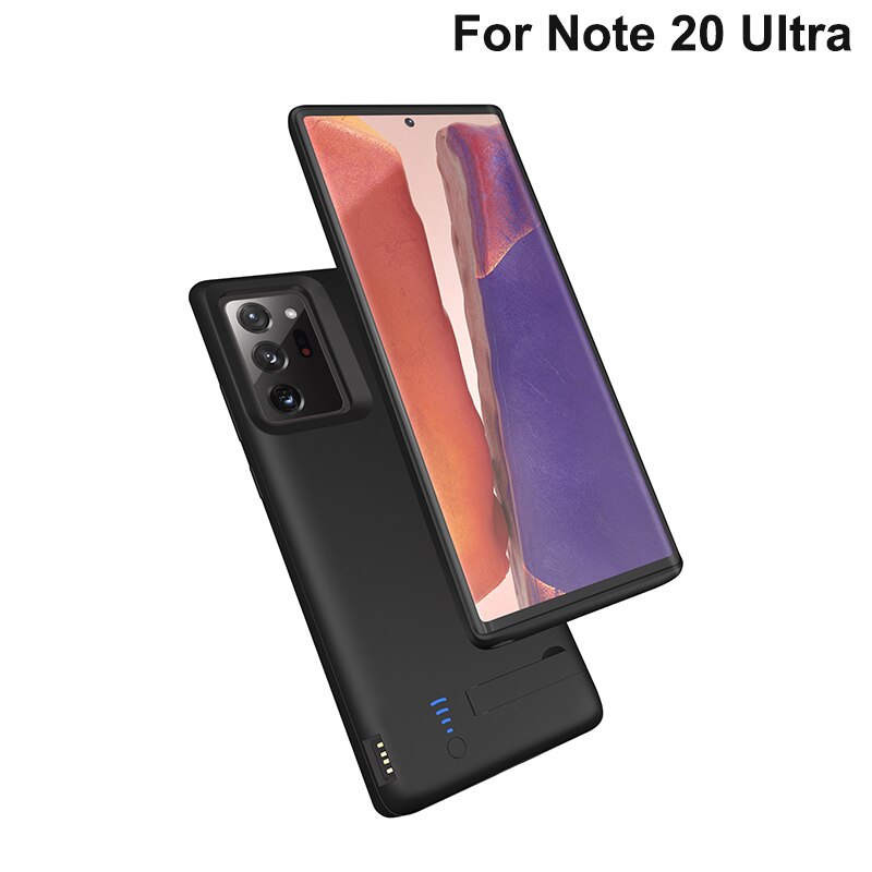 Battery Charger Case For Samsung Galaxy S20 S10 S21 portable Extended charging case For Galaxy S8 S9 Pus USB Power bank Case: For Note 20 ultra