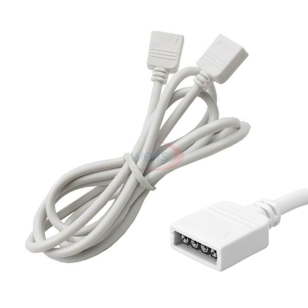 1pcs 30CM 1M 2M 3M 5M 10M long 4 PIN RGB LED Strip Extension Cable Connector cord Wire with 4pin connection for RGB Lights Tape