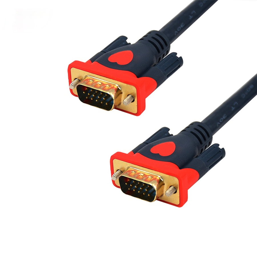 1080P VGA Cable Male VGA to VGA Male Video Cable for PC Computer Projector HDTV Monitor Display HDTV VGA Cable 1M 3M 5M