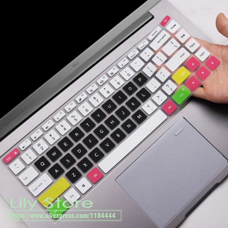Dla Xiaomi RedmiBook 16 Laptop AMD Ryzen 4700U/4500U Redmi Book 16.1 Cal 2020 Laptop silikonowa klawiatura pokrywa Protector: candyblack