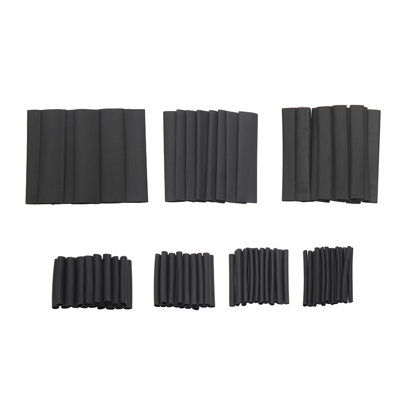 Kits de tubo de Cable eléctrico del coche ALLOMN, manguito de envoltura de Tubo termorretráctil, surtido de colores mixtos, Kit de envoltura de alambre, Kits de tubos duraderos