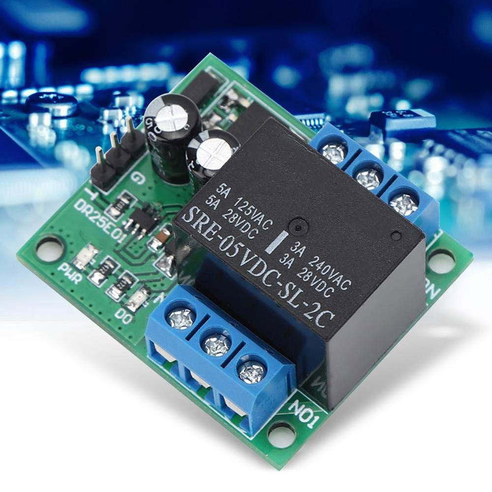 Dc5v/6-24v relämoduler självlåsande dpdt-relämodul dubbelpolig dubbelkastande bistabil reläomkopplare för arduino