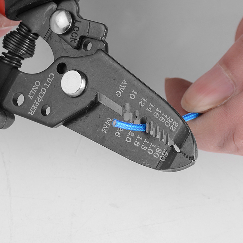 SD-212 Cutter Afstriptang Industriële Grade Draad Stripper Gereedschap SK4 Materiaal Blade Wire Strippen Direct 0.6-2.6mm2