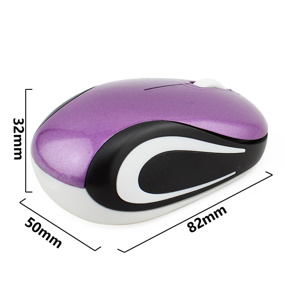 CHYI Mini Wireless Mouse For Kids 1600DPI Optical 3D Small Mause With USB Receiver Computer Gaming Mice For PC Laptop Notebook