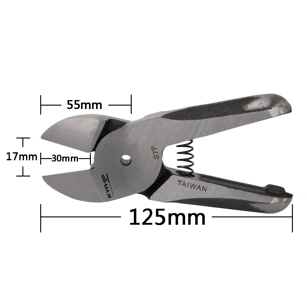 Tijeras de aire de HS-20, herramienta de corte neumática, alicates para alambre de latón de acero inoxidable y hierro, sin cabezal de tijeras: S7P