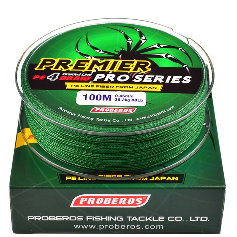 100M Fishing PE Line Red/Green/Grey/Yellow/Blue braided fishing line available 8LB-100LB PE Line Fishing Tools