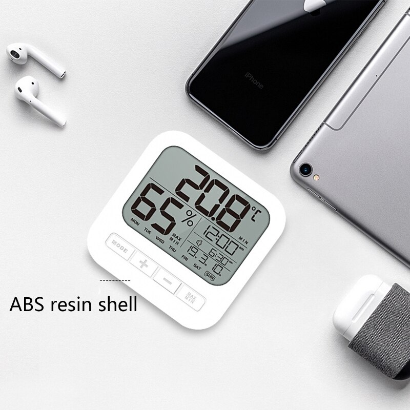 Household LCD Electronic Digital Temperature Humidity Meter Indoor Monitor