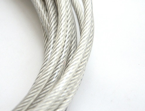 Cuerda de alambre de acero inoxidable 1,2, 1,5 MM, 30M, 7x7, con revestimiento de PVC, tendedero de cable recubierto de pesca más suave, elevación de cuerda de tracción