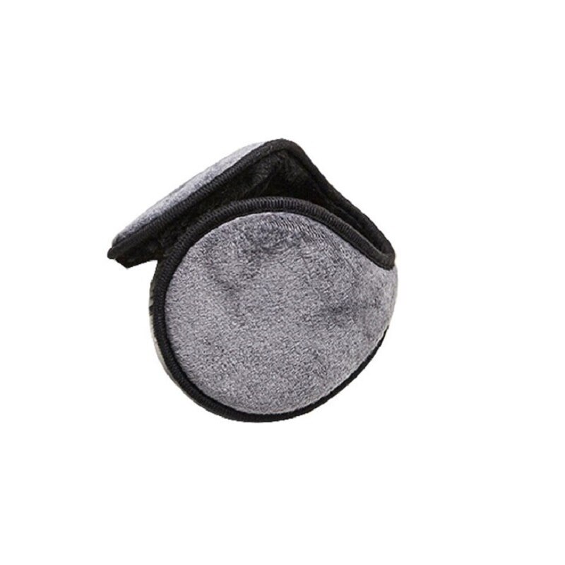 Winter Fleece Earmuff Outdoor Cycling Warmer Soft Ear Muffs Windproof Men Women Ear Protector: grey