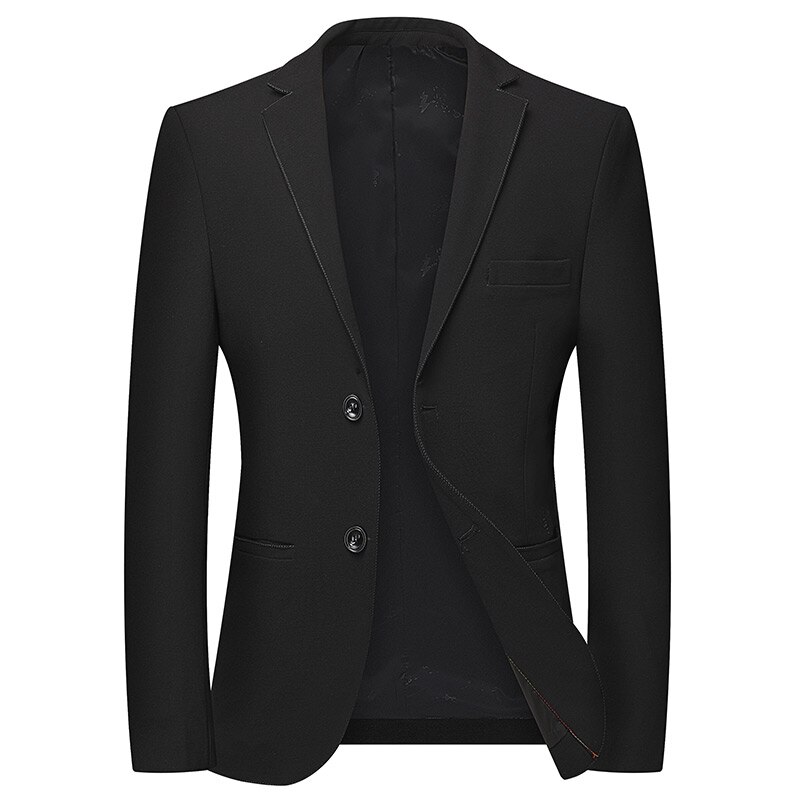 8XL men&#39;s brand high-end luxury single-breasted solid color suit jacket jacket casual business wear(oversized plus size): 8XL