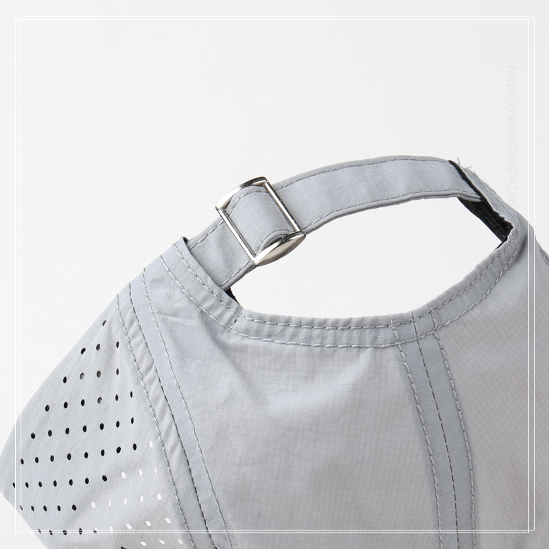 Een herenpet met korte rand, zomerstijl, ademende en sneldrogende honkbalhoed, lichtgewicht soft-top eendenbekpet voor dames