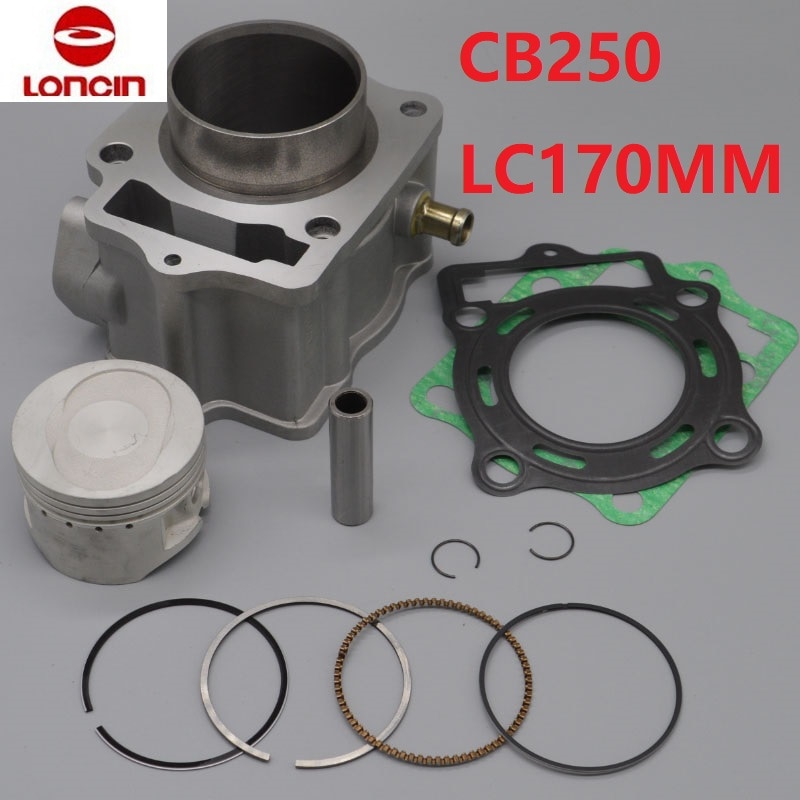 250cc Motor- kettenrad abdeckung Stator sterne getriebe lege ventil kurbelwelle zeit kolben loncin CBD250 70mm wasser dichtung
