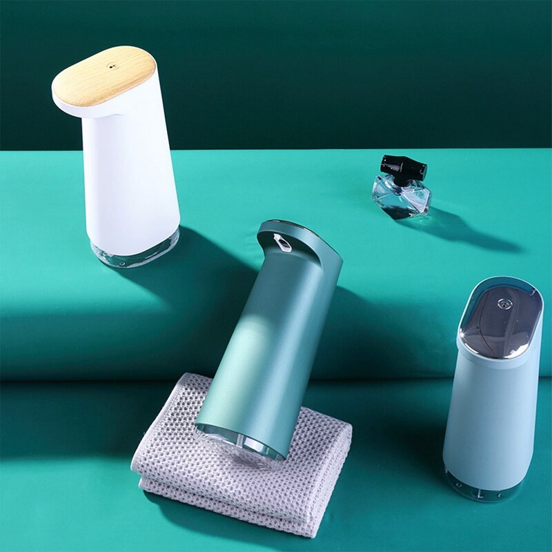 Automatisk skum sæbe dispenser presseløs ligent sensor hænder vask dispenser til køkken badeværelse