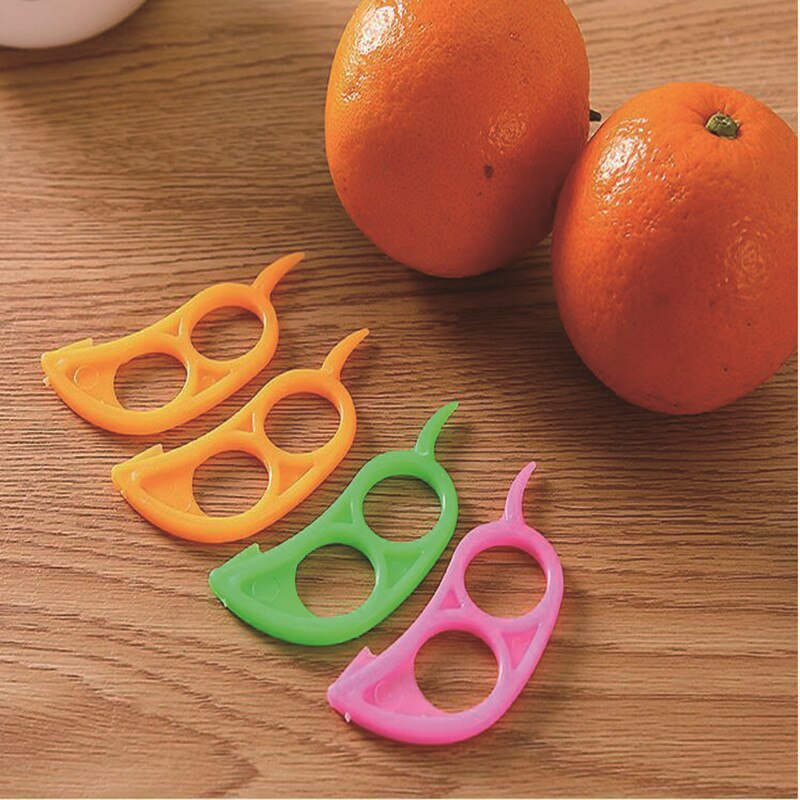 Food Grade Plastic Dunschiller Remover Creatieve Opener Keuken Accessoires Granaatappel Oranje Peeling Mes Koken Tool 7zCF074